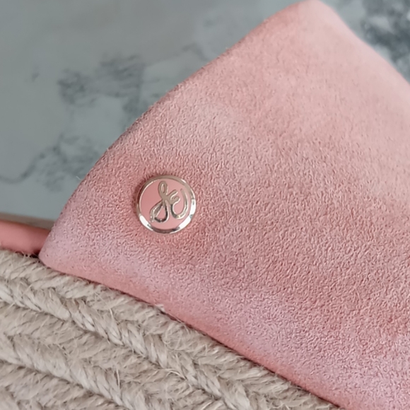 Sam Edelman Bonnie Suede Wedge Sandals - Picture 3 of 9